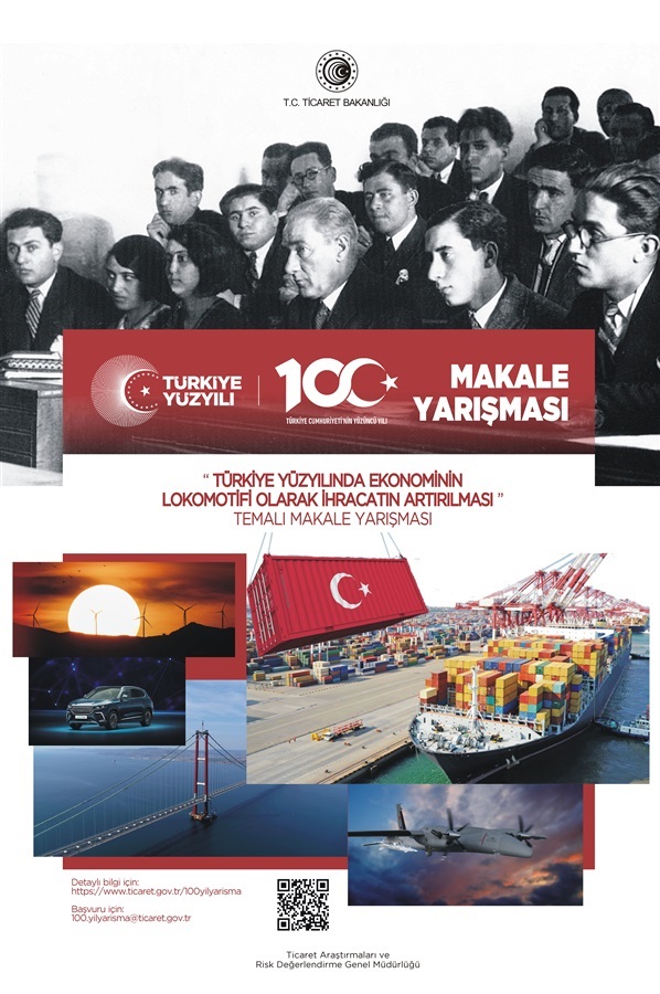 “Türkiye Yüzyılında Ekonominin Lokomotifi Olarak İhracatın Artırılması” Temalı Makale Yarışması 